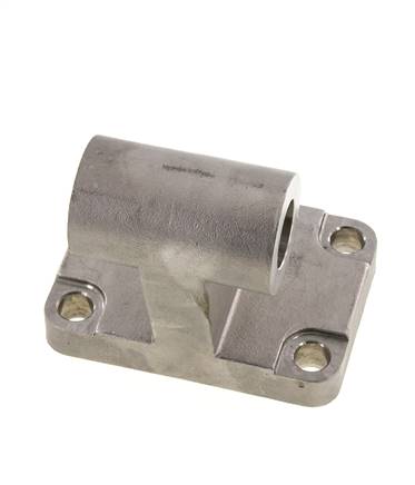 Clevis Male Right-Angled 100 mm ISO 15552 ISO 21287 Stainless steel 316 (1.4401)