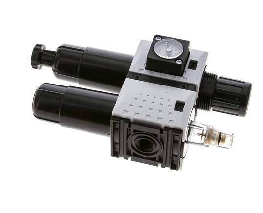 FRL 2-Part G1/4'' 800 l/min 0.5-10.0bar/7-145psi Semi-Auto Metal Futura 0