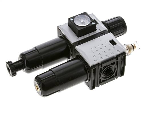 FRL 2-Part G1/4'' 800 l/min 0.5-10.0bar/7-145psi Semi-Auto Metal Futura 0