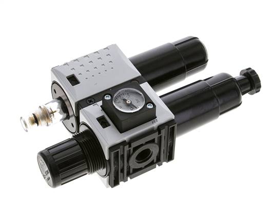 FRL 2-Part G1/4'' 800 l/min 0.5-10.0bar/7-145psi Semi-Auto Metal Futura 0