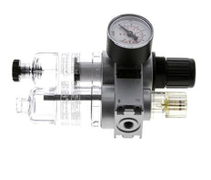 FRL 2-Part G1/8'' 700 l/min 0.2-6.0bar/3-87psi Semi-Auto 40 mm Pressure Gauge Polycarbonate Multifix 0