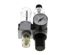 FRL 2-Part G1/8'' 700 l/min 0.1-3.0bar/1-44psi Semi-Auto 40 mm Pressure Gauge Polycarbonate Multifix 0