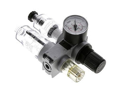 FRL 2-Part G1/8'' 700 l/min 0.1-3.0bar/1-44psi Semi-Auto 40 mm Pressure Gauge Polycarbonate Multifix 0