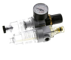 FRL 2-Part G1/4'' 350 l/min 0.5-16.0bar/7-232psi Semi-Auto Polycarbonate Standard 0