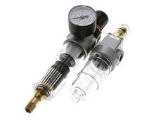 FRL 2-Part G1/4'' 350 l/min 0.5-16.0bar/7-232psi Auto Polycarbonate Standard 0