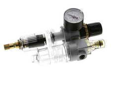 FRL 2-Part G1/4'' 350 l/min 0.5-16.0bar/7-232psi Auto Polycarbonate Standard 0