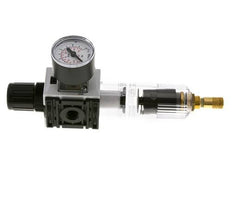 Filter-Regulator G1/4'' 1000 l/min 0.5-8.0bar/7-116psi Auto 40 mm Pressure Gauge Polycarbonate Futura 0