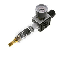 Filter-Regulator G1/4'' 1000 l/min 0.5-8.0bar/7-116psi Auto 40 mm Pressure Gauge Polycarbonate Futura 0