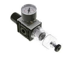 Filter-Regulator G1/4'' 1000 l/min 0.2-4.0bar/3-58psi Semi-Auto 40 mm Pressure Gauge Polycarbonate Futura 0