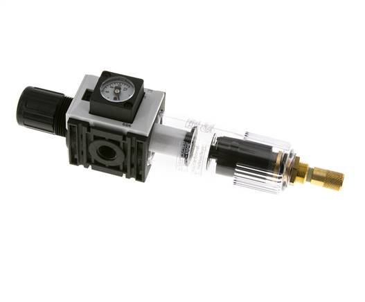 Filter-Regulator G1/4'' 1000 l/min 0.5-8.0bar/7-116psi Auto Polycarbonate Futura 0