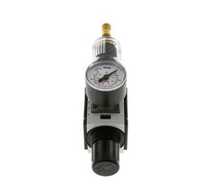 Filter-Regulator G1/4'' 1000 l/min 0.5-8.0bar/7-116psi Auto 40 mm Pressure Gauge Polycarbonate Futura 0