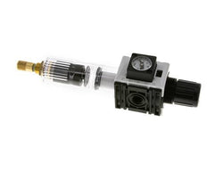 Filter-Regulator G1/4'' 1000 l/min 0.5-8.0bar/7-116psi Auto Polycarbonate Futura 0