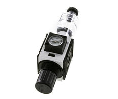 Filter-Regulator G1/4'' 1000 l/min 0.5-8.0bar/7-116psi Semi-Auto Polycarbonate Futura 0