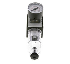 Filter-Regulator G1/4'' 1000 l/min 0.2-4.0bar/3-58psi Semi-Auto 40 mm Pressure Gauge Polycarbonate Futura 0