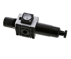 Filter-Regulator G1/4'' 1000 l/min 0.5-8.0bar/7-116psi Semi-Auto Metal Futura 0