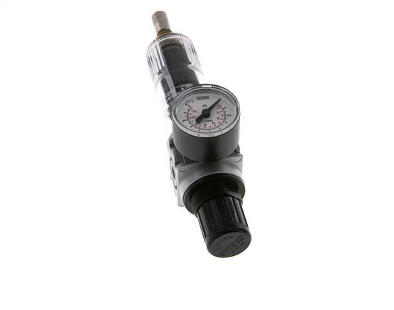 Filter-Regulator G1/8'' 1450 l/min 0.2-6.0bar/3-87psi Auto (Closed Without Pressure) 40 mm Pressure Gauge Polycarbonate Multifix 0