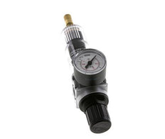 Filter-Regulator G1/4'' 1450 l/min 0.5-10.0bar/7-145psi Auto 40 mm Pressure Gauge Polycarbonate Multifix 0