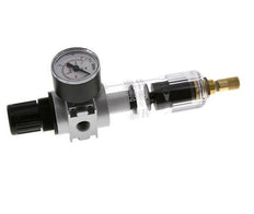 Filter-Regulator G1/4'' 1450 l/min 0.5-10.0bar/7-145psi Auto 40 mm Pressure Gauge Polycarbonate Multifix 0
