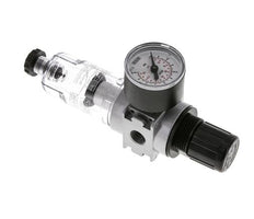 Filter-Regulator G1/4'' 1450 l/min 0.2-6.0bar/3-87psi Semi-Auto 40 mm Pressure Gauge Polycarbonate Multifix 0