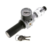 Filter-Regulator G1/8'' 1450 l/min 0.1-3.0bar/1-44psi Semi-Auto 40 mm Pressure Gauge Cylinder Lock Polycarbonate Multifix 0