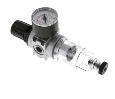 Filter-Regulator G1/4'' 1450 l/min 0.2-6.0bar/3-87psi Semi-Auto 40 mm Pressure Gauge Polycarbonate Multifix 0