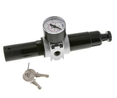 Filter-Regulator G1/4'' 1450 l/min 0.1-3.0bar/1-44psi Semi-Auto 40 mm Pressure Gauge Cylinder Lock Metal Multifix 0