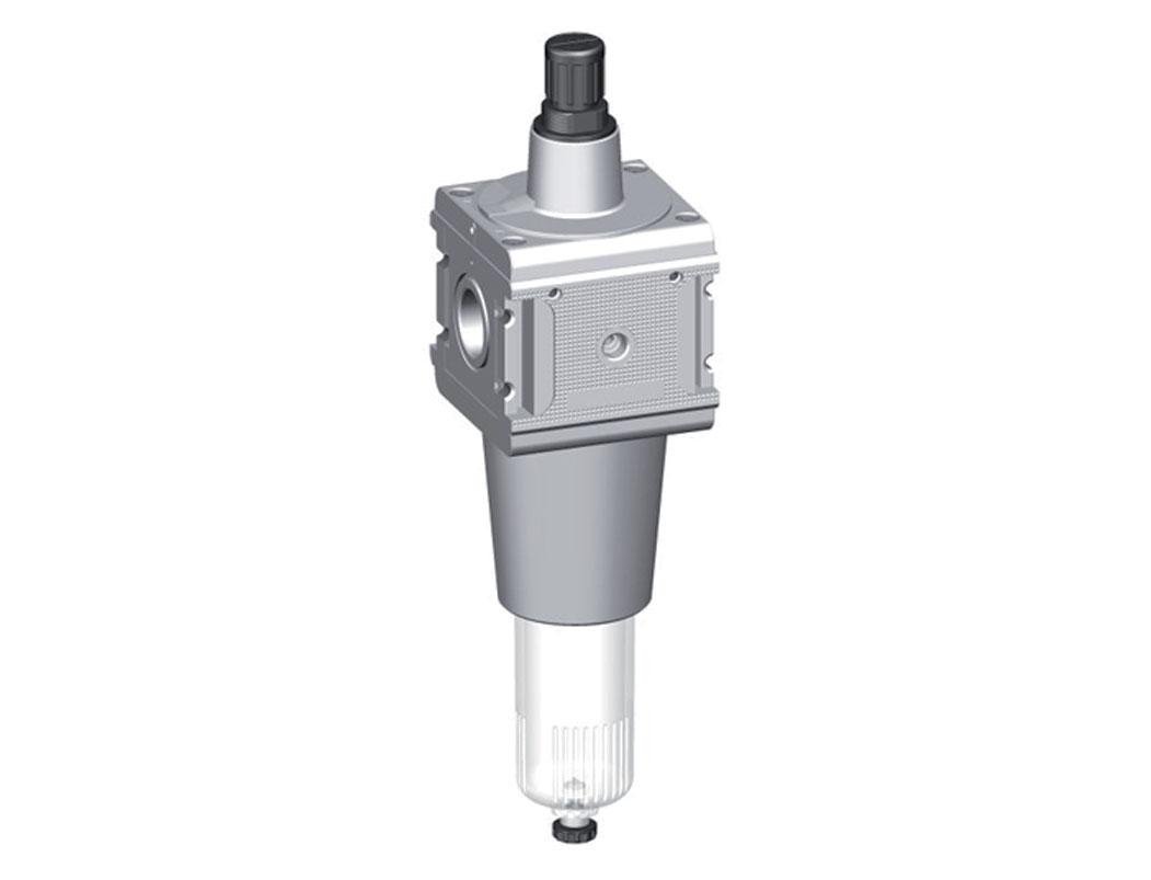 Filter-Regulator G1'' 15000 l/min 0.2-6.0bar/3-87psi Semi-Auto Polycarbonate Multifix 5