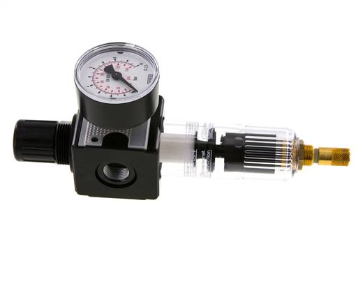 Filter-Regulator G3/8'' 1600 l/min 0.2-6.0bar/3-87psi Auto Polycarbonate Multifix 1