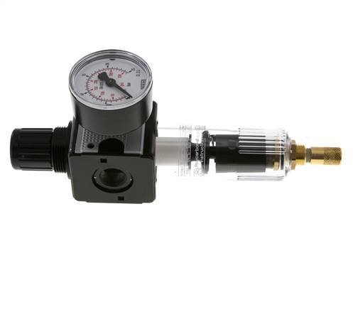 Filter-Regulator G3/8'' 1600 l/min 0.5-16.0bar/7-232psi Auto Polycarbonate Multifix 1