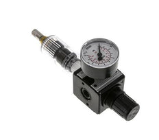 Filter-Regulator G1/4'' 1600 l/min 0.2-6.0bar/3-87psi Auto (Closed Without Pressure) Polycarbonate Multifix 1