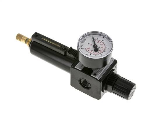 Filter-Regulator G1/4'' 1600 l/min 0.2-6.0bar/3-87psi Auto Metal Multifix 1