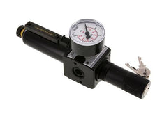 Filter-Regulator G1/4'' 1600 l/min 0.5-16.0bar/7-232psi Semi-Auto Cylinder Lock Metal Multifix 1