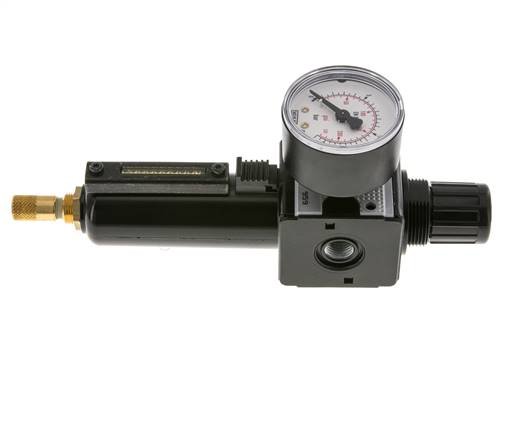 Filter-Regulator G1/4'' 1600 l/min 0.5-10.0bar/7-145psi Auto Metal Multifix 1