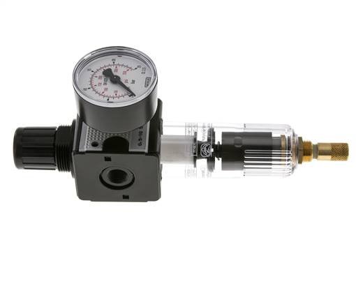 Filter-Regulator G1/4'' 1600 l/min 0.5-16.0bar/7-232psi Auto Polycarbonate Multifix 1
