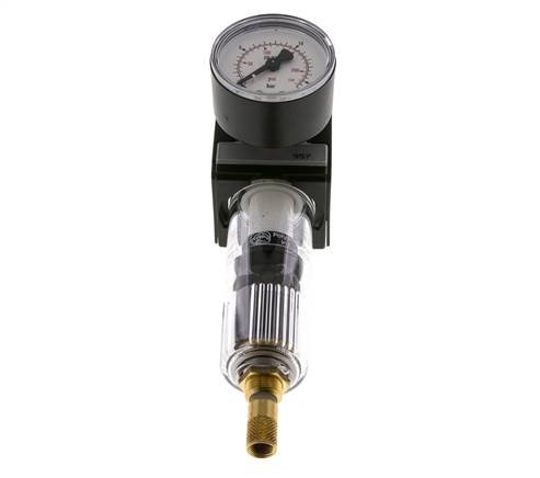 Filter-Regulator G3/8'' 1600 l/min 0.5-10.0bar/7-145psi Auto Polycarbonate Multifix 1