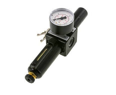 Filter-Regulator G3/8'' 1600 l/min 0.5-10.0bar/7-145psi Semi-Auto Cylinder Lock Metal Multifix 1