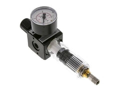 Filter-Regulator G1/4'' 1600 l/min 0.5-10.0bar/7-145psi Auto (Closed Without Pressure) Polycarbonate Multifix 1