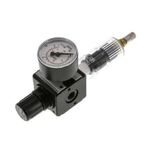 Filter-Regulator G1/4'' 1600 l/min 0.5-10.0bar/7-145psi Auto (Closed Without Pressure) Polycarbonate Multifix 1