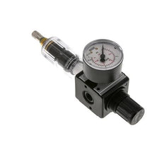 Filter-Regulator G1/4'' 1600 l/min 0.5-10.0bar/7-145psi Auto (Closed Without Pressure) Polycarbonate Multifix 1