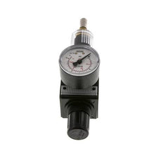 Filter-Regulator G1/4'' 1600 l/min 0.5-10.0bar/7-145psi Auto (Closed Without Pressure) Polycarbonate Multifix 1