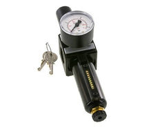 Filter-Regulator G3/8'' 1600 l/min 0.5-10.0bar/7-145psi Semi-Auto Cylinder Lock Metal Multifix 1