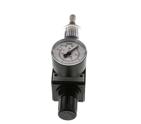 Filter-Regulator G3/8'' 1600 l/min 0.5-10.0bar/7-145psi Auto (Closed Without Pressure) Polycarbonate Multifix 1