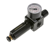 Filter-Regulator G3/8'' 1600 l/min 0.5-10.0bar/7-145psi Semi-Auto Metal Multifix 1