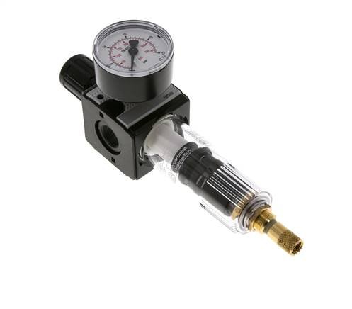 Filter-Regulator G3/8'' 1600 l/min 0.5-16.0bar/7-232psi Auto Polycarbonate Multifix 1