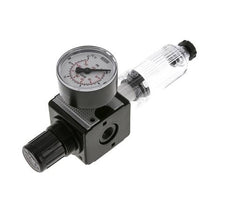 Filter-Regulator G1/4'' 1600 l/min 0.5-16.0bar/7-232psi Semi-Auto Polycarbonate Multifix 1