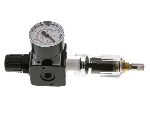 Filter-Regulator G1/4'' 1600 l/min 0.5-16.0bar/7-232psi Auto (Closed Without Pressure) Polycarbonate Multifix 1