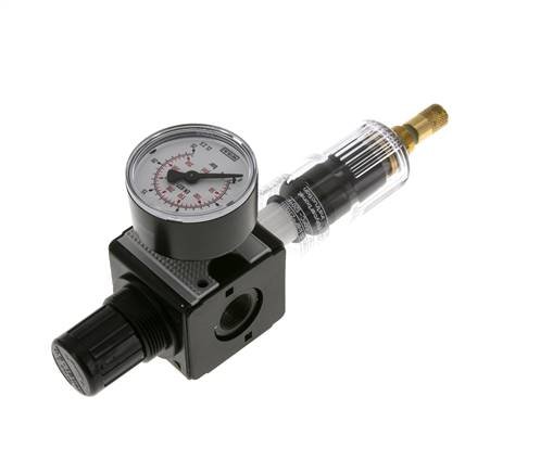 Filter-Regulator G3/8'' 1600 l/min 0.5-16.0bar/7-232psi Auto Polycarbonate Multifix 1