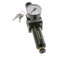 Filter-Regulator G3/8'' 1600 l/min 0.5-16.0bar/7-232psi Semi-Auto Cylinder Lock Metal Multifix 1