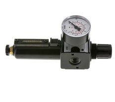 Filter-Regulator G1/4'' 1600 l/min 0.2-6.0bar/3-87psi Semi-Auto Metal Multifix 1