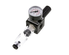 Filter-Regulator G1/4'' 1600 l/min 0.2-6.0bar/3-87psi Semi-Auto Cylinder Lock Polycarbonate Multifix 1